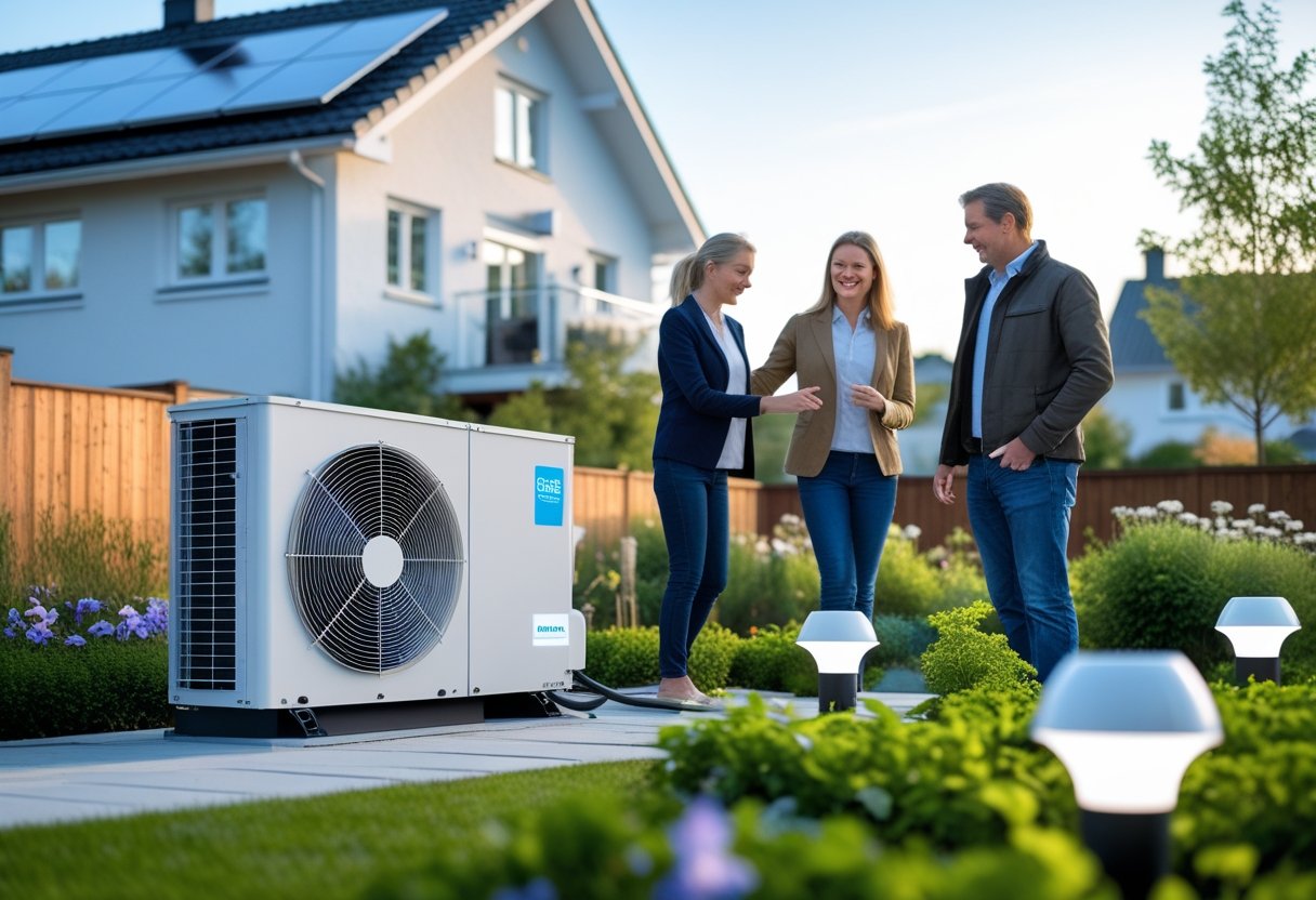 Energibesparelser i Loegumkloster Saadan kombinerer du varmepumper og solcellelamper til udendoers brug